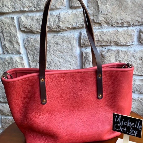Go Forth Goods Large Crimson Avery Tote - Picture 7 of 12
